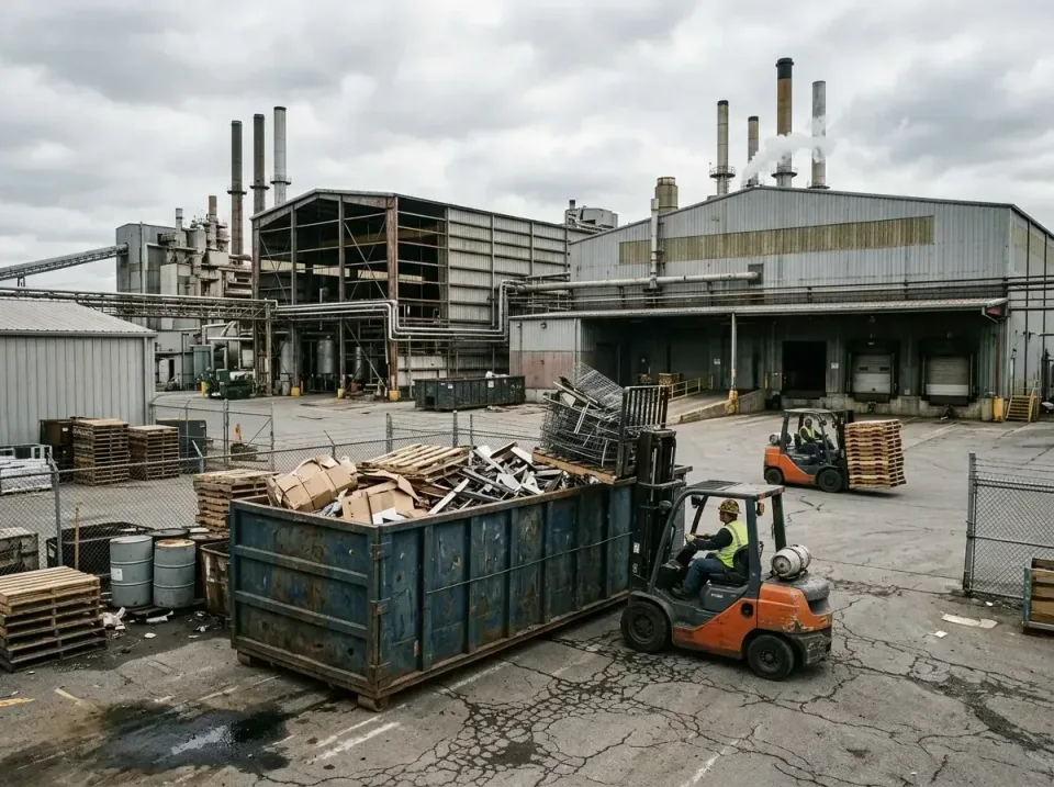 industrial-factory-scrap-conta-003 — frequently asked questions, Cheap Roll-off Dumpster Rentals in Baker, LA